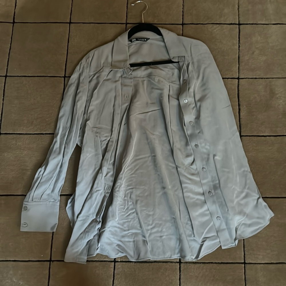 Zara button up